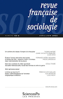 Revue française de sociologie 63-2
